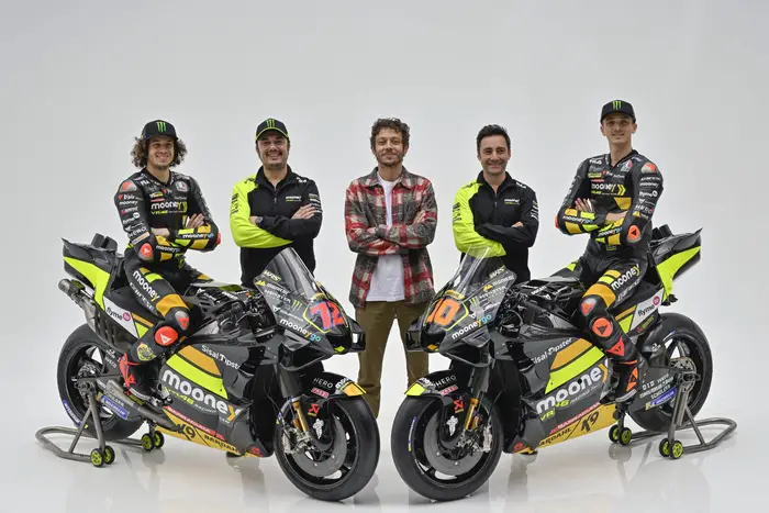 Moto: ecco il team Valentino Rossi, c’è anche il fratello Luca Marini