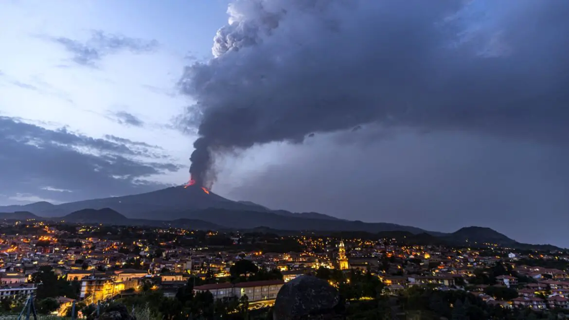 Etna | Protezione Civile: allerta gialla.