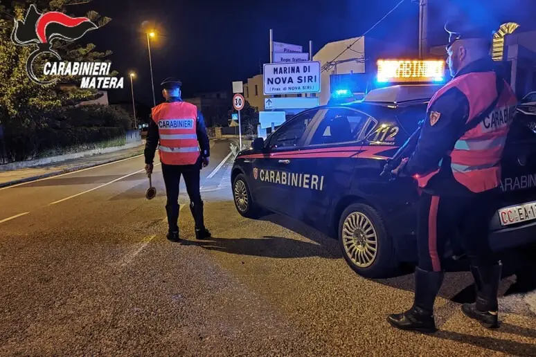 Matera (Basilicata) | Controlli, cinque segnalati per uso di droga